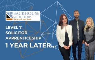 Our Level 7 Solicitor Apprentices – It’s been a year!