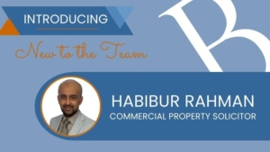 Introducing Commercial Solicitor – Habibur Rahman